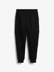 Black Joggers With Mesh Detail (4-16yrs) - Image 2 of 3
