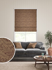 William Morris At Home Pink Larkspur Woven Made to Measure Roman Blinds - Image 6 of 6