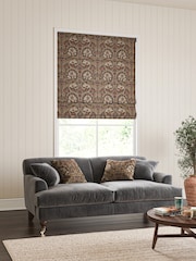 William Morris At Home Natural African Marigold Made to Measure 100% Cotton Roman Blinds - Image 2 of 6