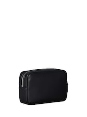 Calvin Klein Black Raised Logo Pouch - Image 2 of 3