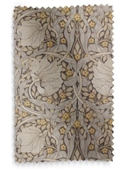 William Morris At Home Grey Pimpernel Made to Measure 100% Cotton Roman Blinds - Image 5 of 6