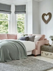 Willow & Hall Petal Pink Fyfield Sofa Bed - Image 4 of 5