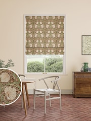 William Morris At Home Orange Pimpernel Made to Measure 100% Cotton Roman Blinds - Image 1 of 6