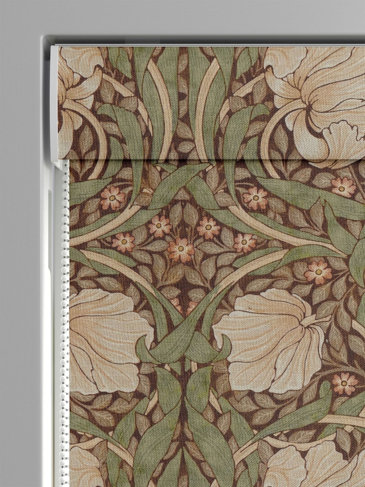 William Morris At Home Orange Pimpernel Made to Measure 100% Cotton Roman Blinds - Image 5 of 5