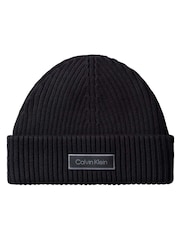Musta - Calvin Klein -puuvillainen kalastajapipo - Kuva 1 / 3
