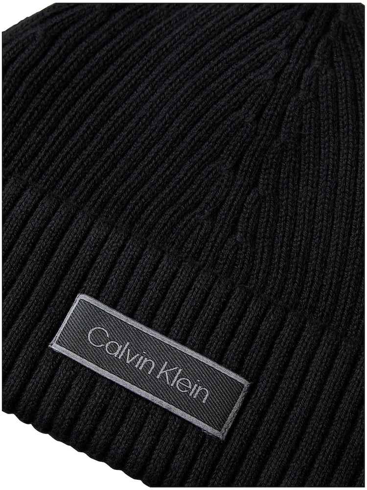 Musta - Calvin Klein -puuvillainen kalastajapipo - Kuva 3 / 3