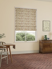 William Morris At Home Natural Larkspur Made to Measure 100% Cotton Roman Blinds - Image 4 of 6
