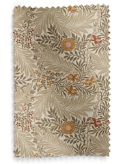 William Morris At Home Natural Larkspur Made to Measure 100% Cotton Roman Blinds - Image 5 of 6