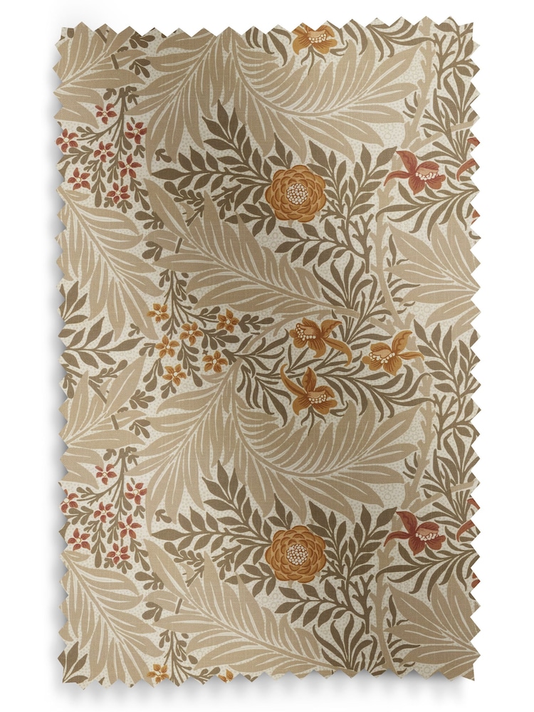 William Morris At Home Natural Larkspur Made to Measure 100% Cotton Roman Blinds - Image 5 of 5