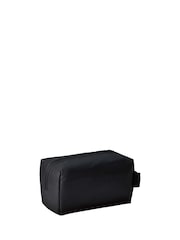 Calvin Klein Black Monologo Patch Dopp Kit Bag - Image 2 of 4