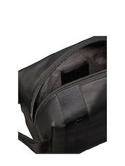 Calvin Klein Black Monologo Patch Dopp Kit Bag - Image 3 of 4