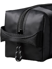 Calvin Klein Black Monologo Patch Dopp Kit Bag - Image 4 of 4