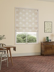 William Morris At Home Cream Marigold Tree Embroidery Made to Measure 100% Cotton Roman Blinds - Image 5 of 6
