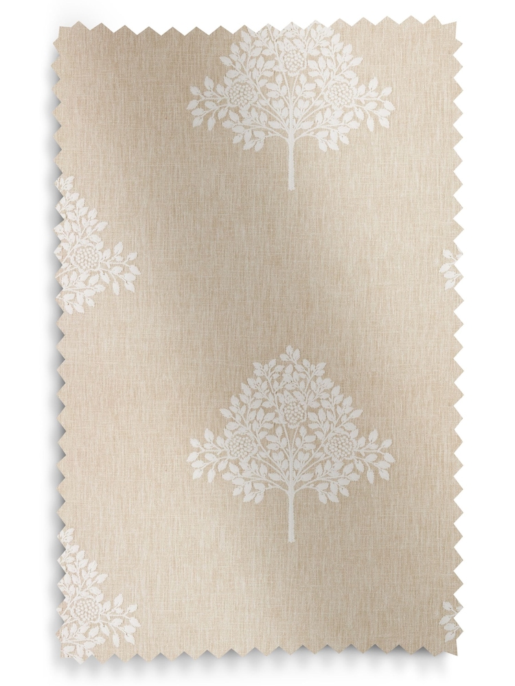 William Morris At Home Cream Marigold Tree Embroidery Made to Measure 100% Cotton Roman Blinds - Image 6 of 6