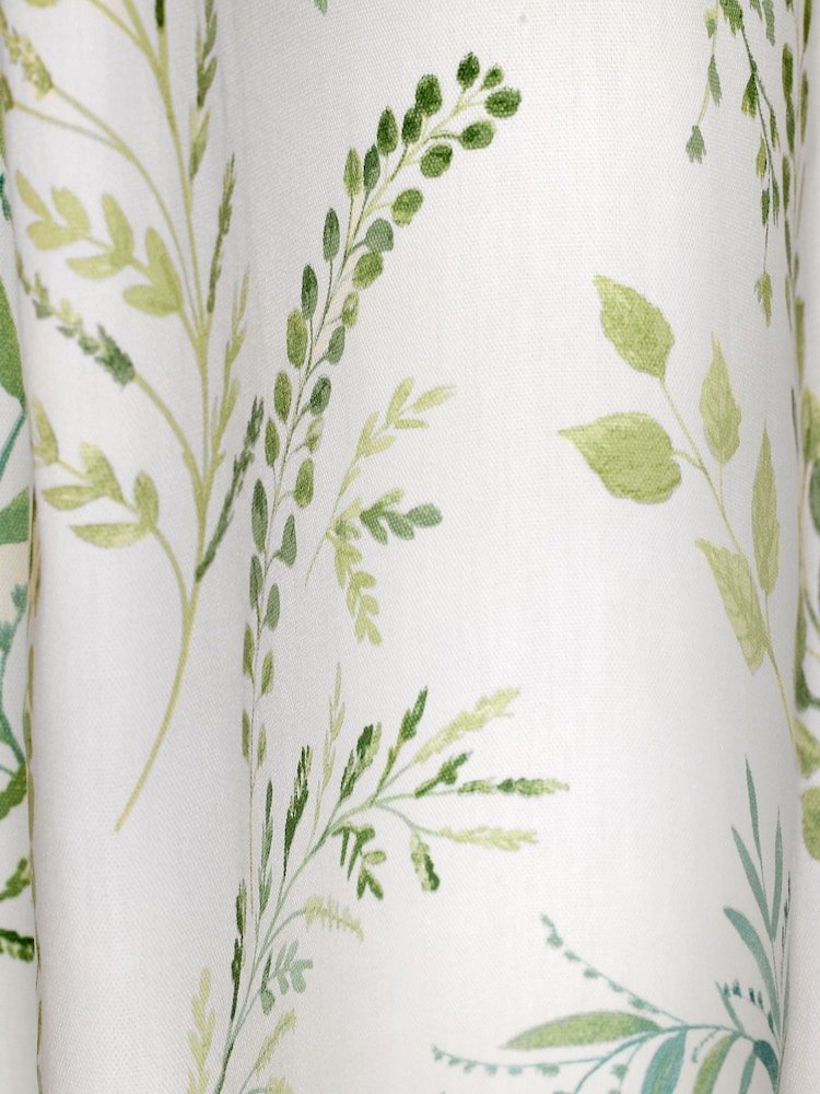 Fusion 100шторы на люверсах с подкладкой из % хлопка Fernworthy Botanical Leaves - Изображение 2 из 2 Fusion 100шторы на люверсах с подкладкой из % хлопка Fernworthy Botanical Leaves - Изображение 2 из 2