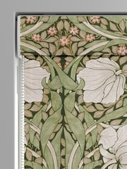 William Morris At Home Green Pimpernel Made to Measure 100% Cotton Roman Blinds - Image 3 of 6