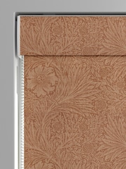William Morris At Home Orange Marigold Woven Made to Measure Roman Blinds - Image 3 of 6