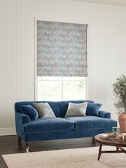 William Morris At Home Blue Larkspur Made to Measure 100% Cotton Roman Blinds - Image 5 of 6