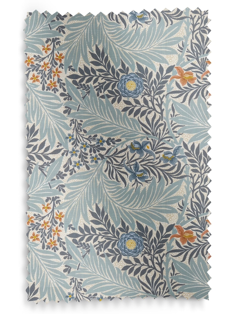 William Morris At Home Blue Larkspur Made to Measure 100% Cotton Roman Blinds - Image 6 of 6