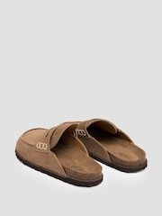 Hush Rune Gepolsterte Wildleder-Slipper - Bild 3 von 5