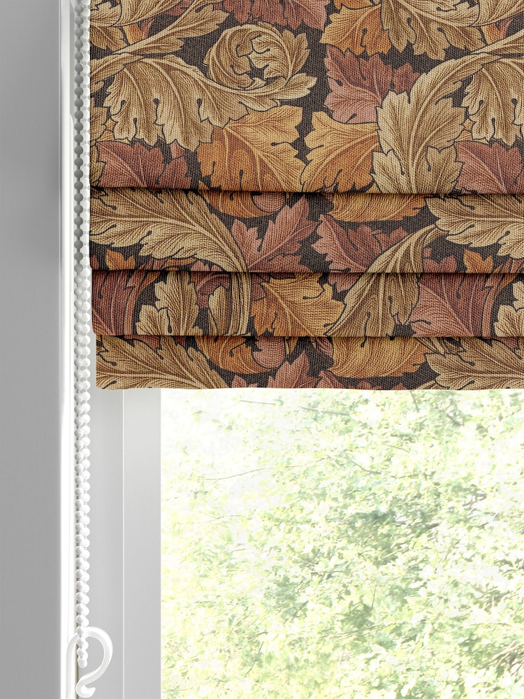 William Morris At Home Natural Acanthus Made to Measure 100% Cotton Roman Blinds - Image 2 of 6