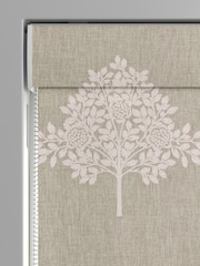 William Morris At Home Natural Marigold Tree Embroidery Made to Measure 100% Cotton Roman Blinds - Image 3 of 6