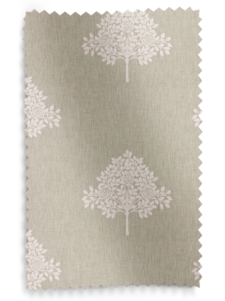 William Morris At Home Natural Marigold Tree Embroidery Made to Measure 100% Cotton Roman Blinds - Image 6 of 6