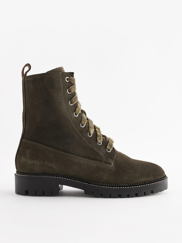 Khakigrün - Signature Comfort® Schnürstiefel aus Leder - Bild 2 von 6 Khakigrün - Signature Comfort® Schnürstiefel aus Leder - Bild 2 von 6