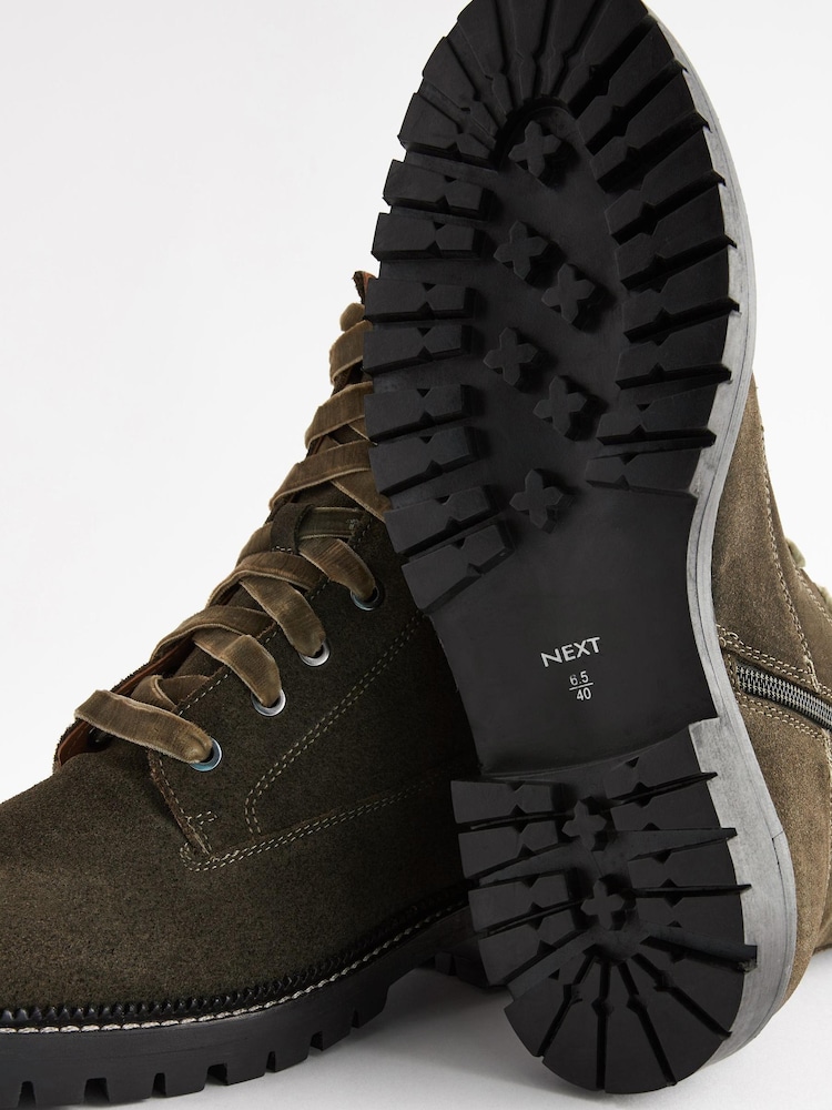 Khakigrün - Signature Comfort® Schnürstiefel aus Leder - Bild 6 von 6 Khakigrün - Signature Comfort® Schnürstiefel aus Leder - Bild 6 von 6