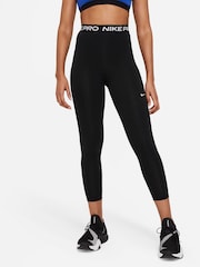 Nike Pro Black 365 High Rise 7/8 High Waisted Leggings - Image 1 of 6