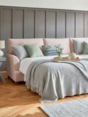 Willow & Hall Petal Pink Alderton Sofa Bed - Image 4 of 5