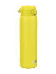 Ion8 Yellow Lightweight Steel Water Bottle 1200ml - Image 1 of 4