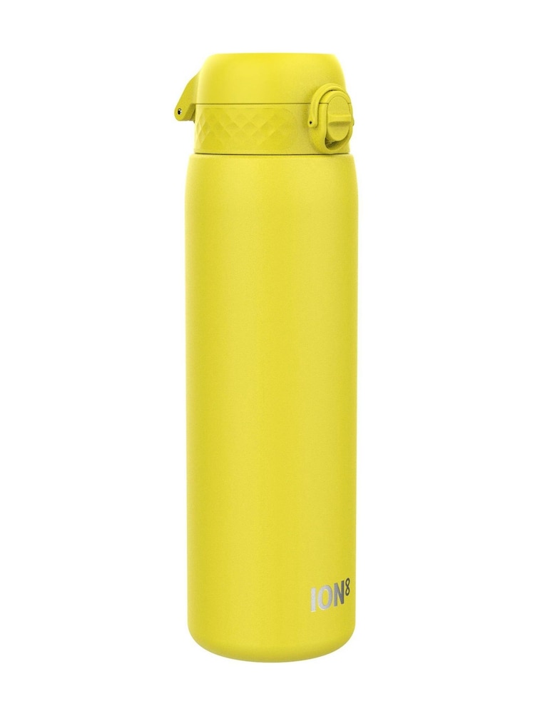 Ion8 Yellow Lightweight Steel Water Bottle 1200ml - Image 1 of 4 Ion8 Yellow Lightweight Steel Water Bottle 1200ml - Image 1 of 4