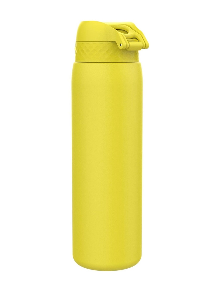 Ion8 Yellow Lightweight Steel Water Bottle 1200ml - Image 2 of 4 Ion8 Yellow Lightweight Steel Water Bottle 1200ml - Image 2 of 4