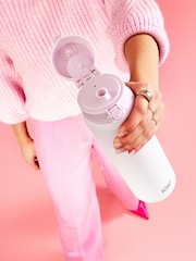 Ion8 Lilac Lightweight Steel Water Bottle 1200ml - Image 1 of 4