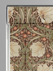 William Morris At Home Green Pimpernel Velvet Made to Measure Roman Blinds - Image 3 of 6