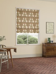 William Morris At Home Green Pimpernel Velvet Made to Measure Roman Blinds - Image 5 of 6
