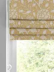 William Morris At Home Yellow Wild Tulip Made to Measure 100% Cotton Roman Blinds - Image 2 of 6