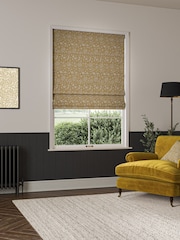 William Morris At Home Yellow Wild Tulip Made to Measure 100% Cotton Roman Blinds - Image 5 of 6