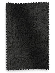 William Morris At Home Grey Marigold Velvet Made to Measure Roman Blinds - Image 6 of 6