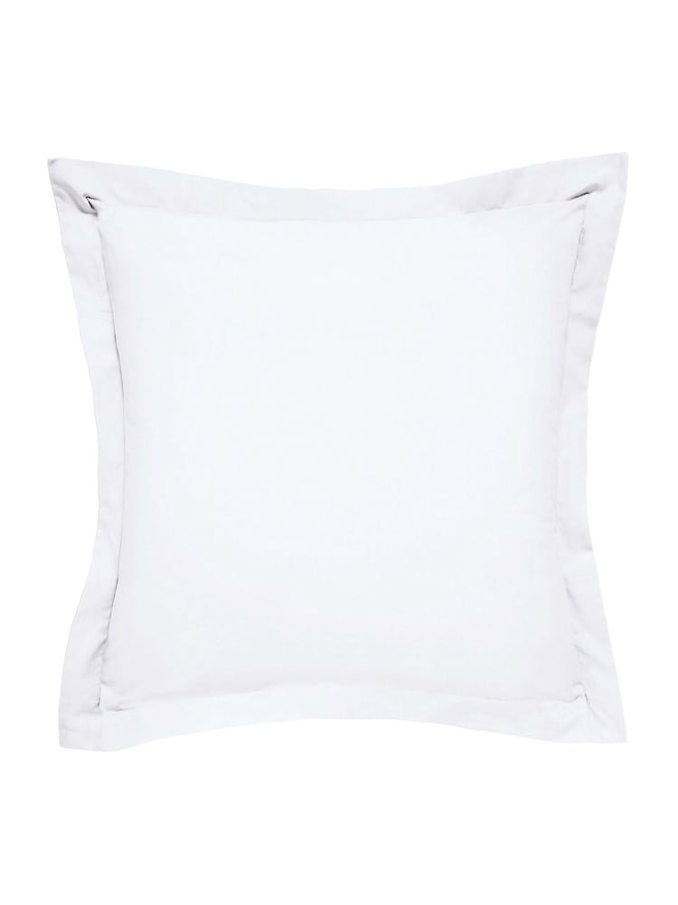 Bedeck Of Belfast White 1000 Thread Count Square Pillowcase - Image 2 of 3