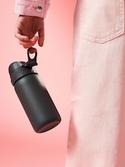 Ion8 Grey Lightweight Steel Water Bottle 400ml - Image 3 of 6