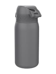 Ion8 Grey Lightweight Steel Water Bottle 400ml - Image 6 of 6