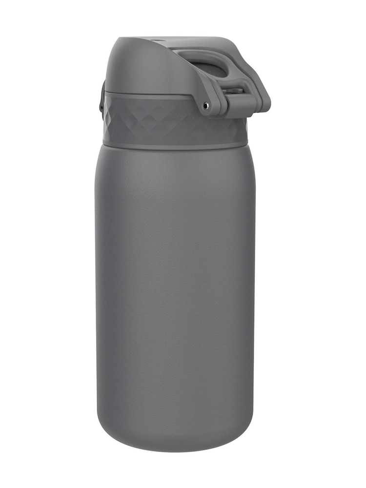 Ion8 Grey Lightweight Steel Water Bottle 400ml - Image 6 of 6