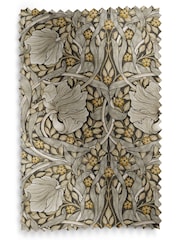 William Morris At Home Grey Pimpernel Velvet Made to Measure Roman Blinds - Image 6 of 6
