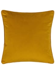 Evans Lichfield Yellow Chatsworth Topiary Country Floral Piped Cushion - Image 3 of 5