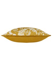 Evans Lichfield Yellow Chatsworth Topiary Country Floral Piped Cushion - Image 4 of 5
