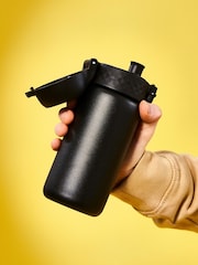 Ion8 Black Lightweight Steel Water Bottle 400ml - Image 3 of 5