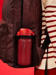 Ion8 Red Lightweight Steel Water Bottle 400ml - Image 2 of 3