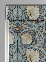 William Morris At Home Blue Pimpernel Velvet Made to Measure Roman Blinds - Image 3 of 6